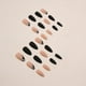 thumbnail image 3 of Mgmxbsth 24PCS Enumerated Medium Pressed Nails,Fake Nails, French Tip False Nails, Stick On Nails, Daily Tip Acrylic Full Coverage Gel Adhesive Nail, 3 of 5