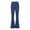 Dark Blue#04, variant on Favoffer Girls Multicolor High Waisted Pocketed Stretchy Flare Leggings, Dance Yoga Full Length, Kids Soft Pants for Gymnastics/Playtime/Outdoor, 5-15Y ( Dancer- Athlete )