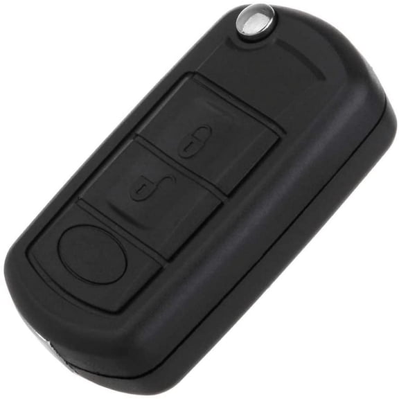 CCIYU X 1 Flip Key Fob with Key Blade 3 buttons Replacement for 05 06 07 08 09 for Land Rover LR3 Range Rover Sport Series with FCC ADP05718101S Fits select: 2009 LAND ROVER LR3 HSE