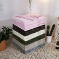 thumbnail image 3 of Super Soft Throw Blanket, Premium Silky Flannel Fleece Solid Color Lightweight Blanket For All Season Use 60x40 Inch, 3 of 5