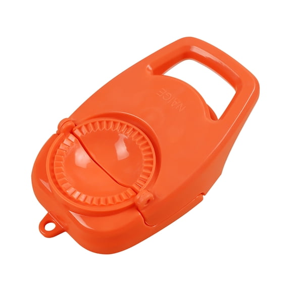 JingChun Dumpling Maker Press,2 in 1 Dumpling Empanada Maker Machine, Manual Dough Presser Dumpling Wrappers Press, Kitchen Empanada Maker for Dumpling Molds Skin Wrapper Mould
