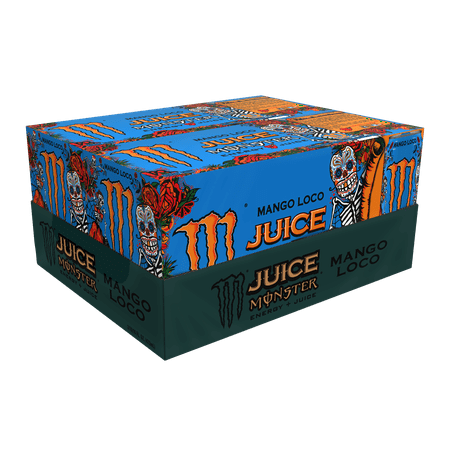 (20 Cans) Monster Mango Loco Energy Juice, 16 Oz (Best Fresh Juice For Energy)