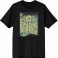 thumbnail image 4 of Natural World Sunflower Frame Men's Black Crew Neck Short Sleeve Tee-Medium, 4 of 6