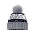 thumbnail image 3 of Only Moment Men's Winter Beanie Hat Grey knit Summer Winter Fall Mesh Slouchy Knit Hats Lightweight Crochet Caps One Size, 3 of 3