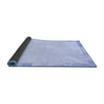 thumbnail image 2 of Ahgly Company Indoor Rectangle Solid Blue Modern Area Rugs, 2' x 3', 2 of 4