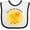 White and Black, variant on Inktastic You Are My Sunshine Elephant Etana Yellow and Cute Boys or Girls Baby Bib
