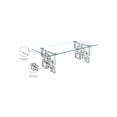 thumbnail image 2 of Meridian Furniture Alexis Chrome Coffee Table, 2 of 4