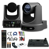 PTZOptics Move SE PTZ Camera with 30x Optical Zoom   SuperJoy PTZ Camera Controller   Wall Mount   More