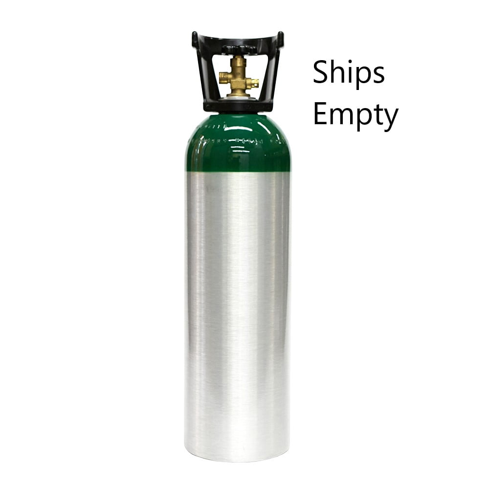 New 60 Cubic Foot Aluminum Oxygen Cylinder Tank CGA540 Valved