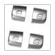 thumbnail image 4 of 2X Tapas del Botón de Reparación del Interruptor de Control de la Ventana del Asiento Principal del Coche para Clase C W205 Chasis GLC Serie W253 2015, 4 of 5