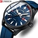 thumbnail image 2 of Reloj Curren 8421 para hombre gris con pulsera de silicona, 2 of 8