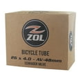 thumbnail image 2 of Zol Multipack Fat Tire Bike Bicycle Inner Tube 26"x4.0 Schrader Valve 48mm (10 pcs), 2 of 4