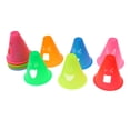 thumbnail image 1 of 12 Piezas de de Color Entrenamiento de Conos Deportivos en Línea Y Patinaje Conos Taza Taza Soledad Copa de pila de patinaje de ruedas, 1 of 9