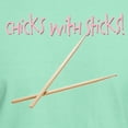 thumbnail image 3 of CafePress - Chicks With Sticks Men's Value T Shirt - Men's Classic Graphic Cotton T-Shirt, 3 of 4