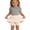 czb# Beige7, variant on CUZIBR Toddler Girls Tennis Skort Breathable Relaxed High Elastic Waist Golf Running Skirts A-Line With Shorts Outdoor Running Casual Summer Fashionable Soft Mini Skirts Easter Dress,Orange,5-6 Years