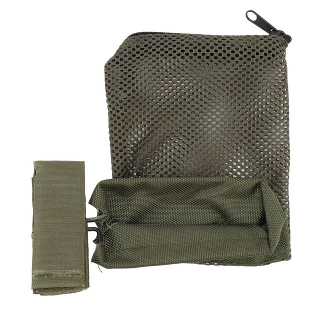 Brass Shell Collector,Mesh Brass Catcher,Brass Shell Collector Nylon Mesh Brass Catcher Outdoor Shell Storage Bag Hook and Loop Type