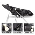 thumbnail image 3 of Headlamp For 2016-2019 Chevrolet Cruze Sedan Halogen Driver LF Headlight LT LS, 3 of 7