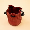 thumbnail image 5 of Leather Drawstring Pouch, 5 of 5