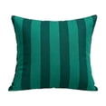 thumbnail image 2 of CaiYueKe Outdoor Waterproof Pillow Cover, 18 x 18 inch Striped Pattern Decorative Cushion Case, Patio Garden Balcony Sofa Chair Throw Pillowcase, Weather Resistant Home Decor, 2 of 7