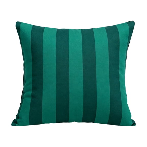 Square Throw Pillows Cover 17.7x17.7 Inch,for Home, Sofa, Bedroom, Living Room,Beach-Bound Stripe