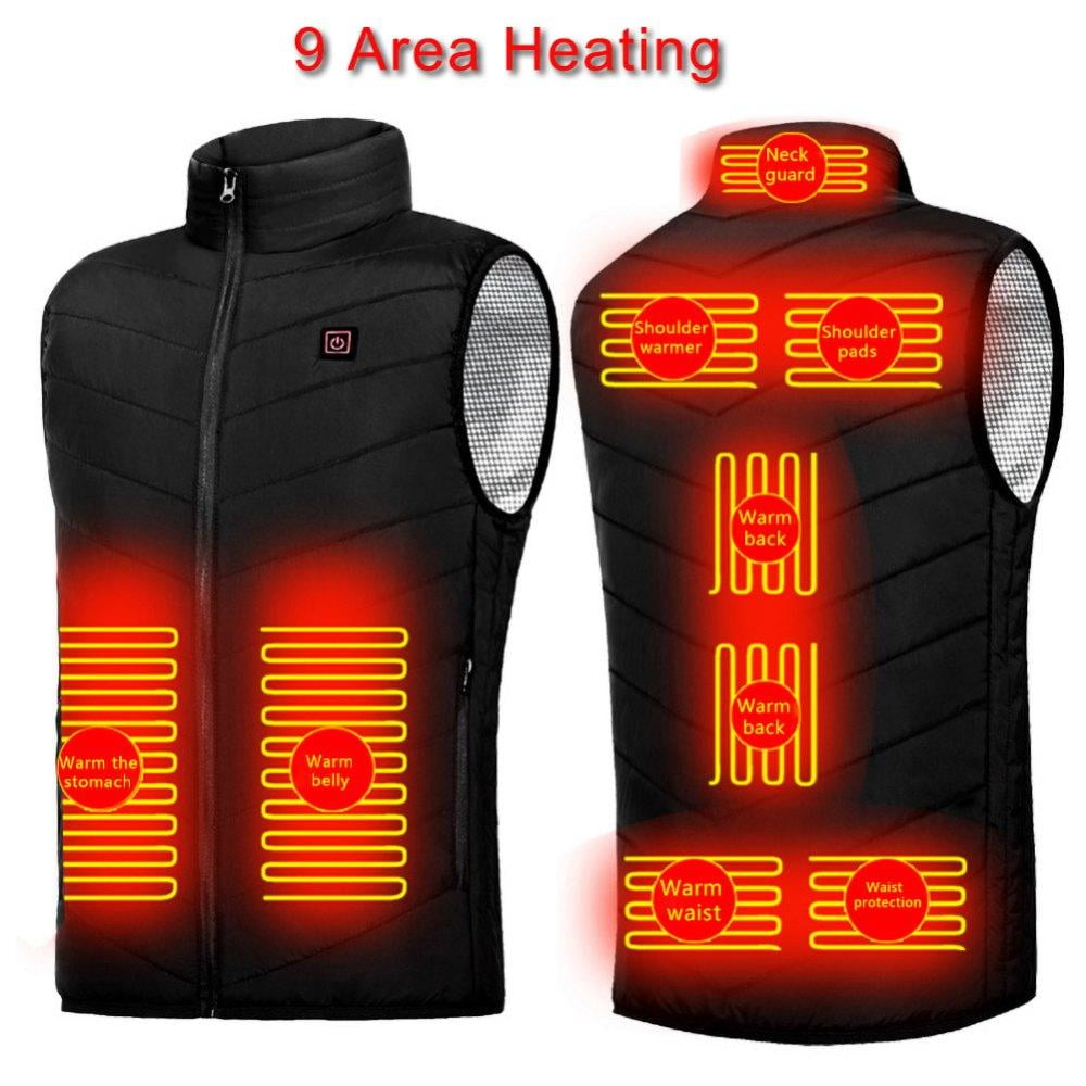 Men's Heated Vest USB Heated hunting vest
