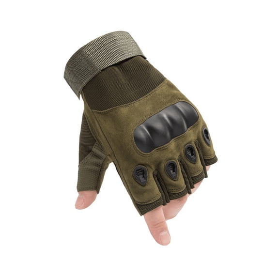 Fingerless Airsoft Gloves for Outdoor Sports, Paintball, and Motorcycling