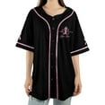 thumbnail image 5 of Personalized Breast Cancer Jersey, Pink Ribbon Awareness Soccer Shirt Baseball Breast Cancer Survivor Pride Jersey (5XL), 5 of 6