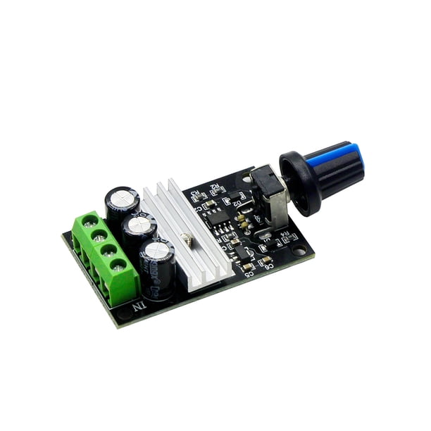 Matsuzay Controlador de velocidad profesional Mini módulo digital Regulador de motor Atenuador Interruptor de control de electrónica Electrónica miscelánea