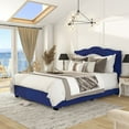 thumbnail image 5 of Furniture of America Alameda Fabric Upholstered Bed with Drawers, 5 of 5