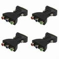 thumbnail image 1 of 4X 3  RGB Female to HD 15-Pin VGA Style Component Video Jack Adapter Conventer, 1 of 6