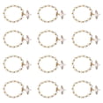 thumbnail image 2 of EeaseMX 12 pulseras de bautismo para niños, rosarios, crucifijos y cadenas de mano (blanco), 2 of 7