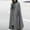 Gray, variant on jjayotai Womens Trench Coat, Open Front Cardigan Jacket Coats Cape Cloak Plus Size Fall Winter Tops