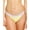 Yellow, variant on womens Leila Bikini Bottom, L, Beige