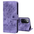 thumbnail image 2 of for Samsung Galaxy S20 FE Wallet Case, Flower Embossed Premium PU Leather Flip Protective Purse Cover with Card Slots Cash Holder and Kickstand for Samsung Galaxy S20 FE (6.5 inch),Purple, 2 of 14
