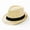 Biege Yellow, variant on Unisex Men Women Summer Beach Sun Hat Jazz Panama Trilby Fedora Hat Gangster Cap
