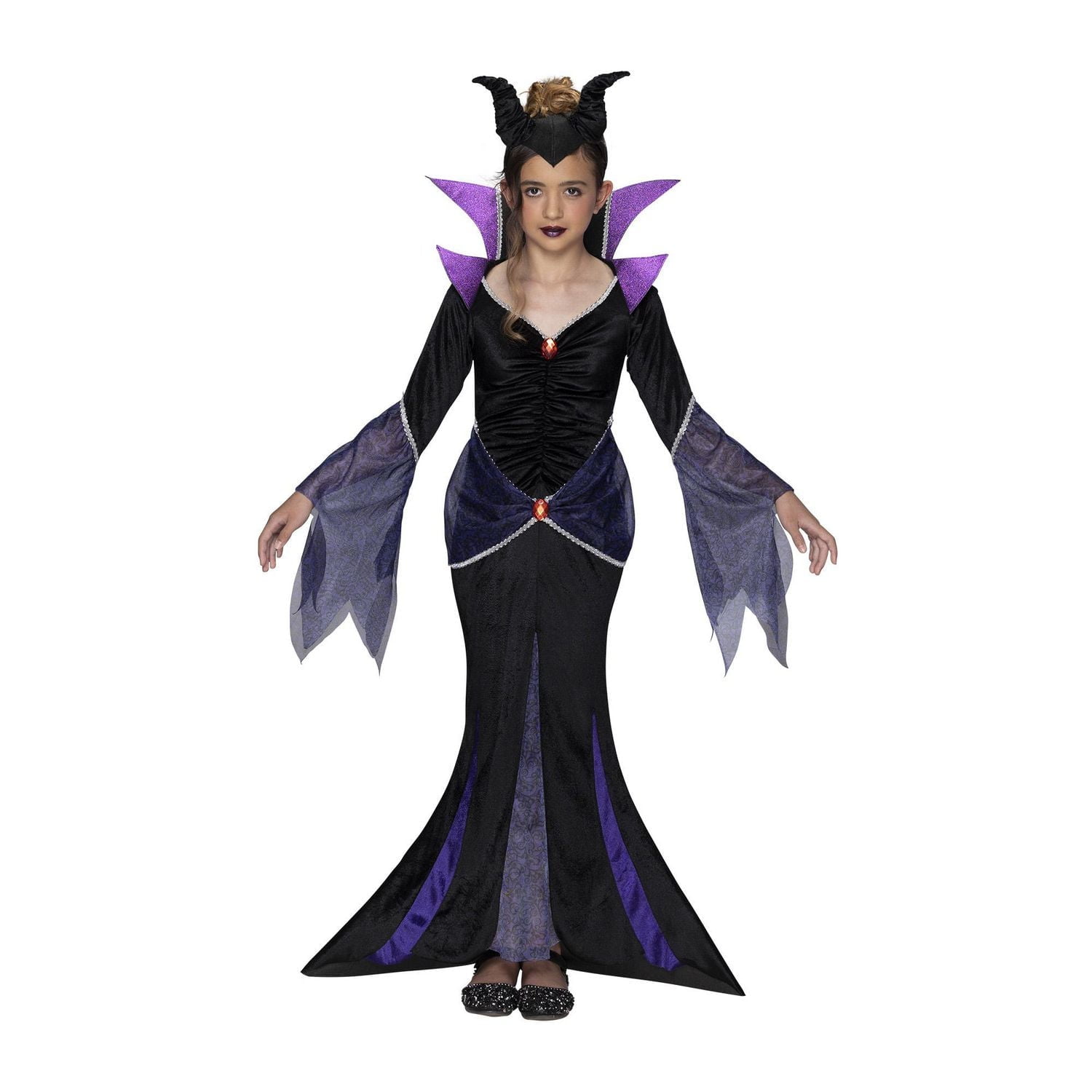 PARTYHOLIC COSTUME DE LA REINE MALÉFIQUE (GRANDE)