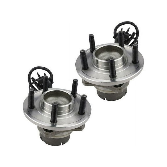 Front Wheel Bearing Hub Assembly Set of 2 - Compatible with 2003 - 2005 Mercury Grand Marquis 2004