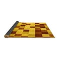 thumbnail image 2 of Ahgly Company Indoor Square Abstract Yellow Modern Area Rugs, 7' Square, 2 of 4