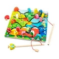 thumbnail image 2 of de Pesca Magnética de Montessori Preschool Tablero Early Educational Juguetes Puzzle Maze Actividad de Cumpleaños de Navidad Animal Hugo Number Puzzle Board, 2 of 9