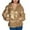 Gold, variant on UJNDER Women's Down Padded Jacket Padded Winter Maillard Bright Coat Jacket for Women Blue XXXL