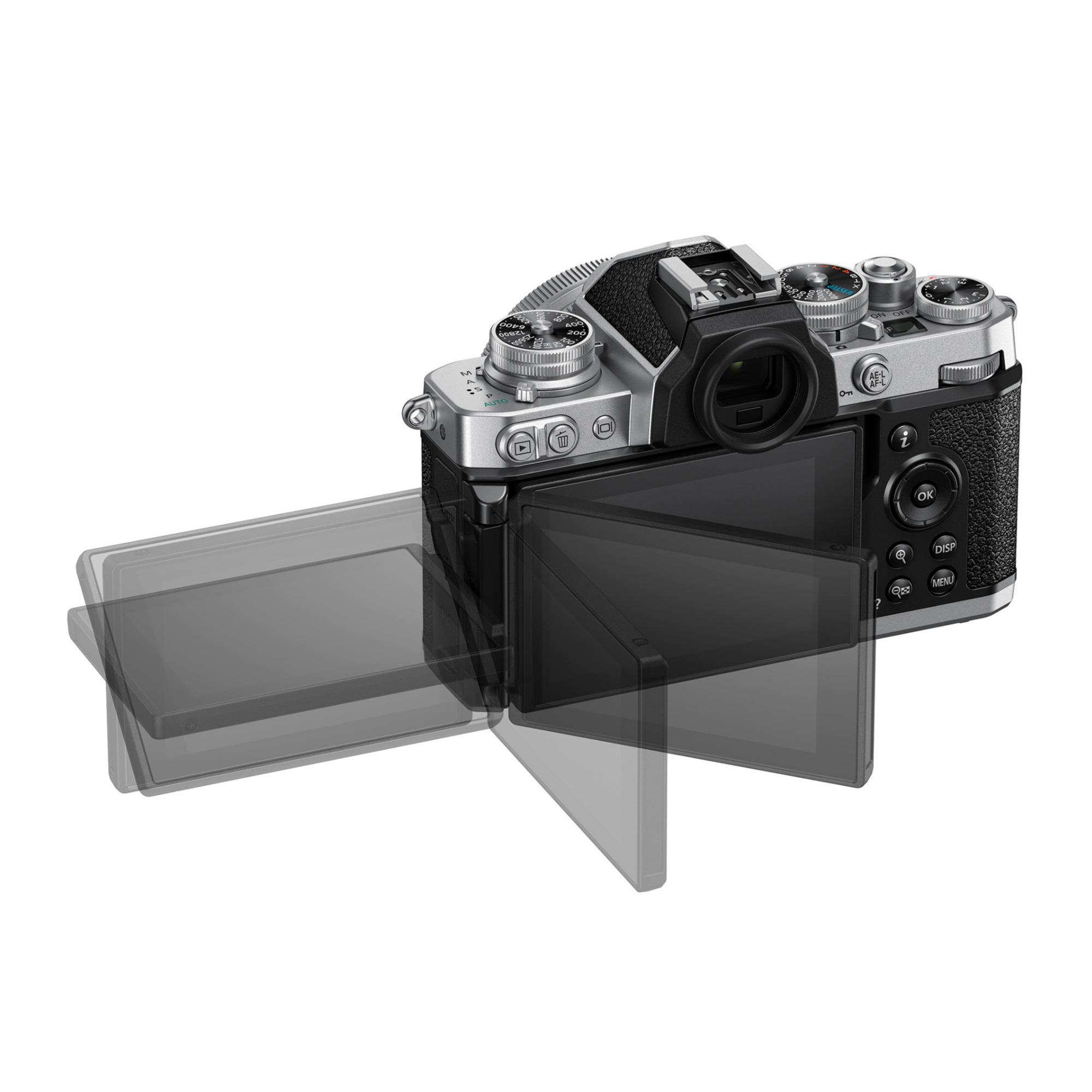 Nikon Z fc DX-Format Mirrorless Camera Body w/NIKKOR Z DX 16-50mm f/3.5-6.3 VR - Silver - image 5 of 15