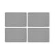 thumbnail image 1 of 4 piezas de tapetes escurridores de platos, bandeja de secado, absorbentes de agua, tapetes escurridores de platos resistentes gris, 1 of 9