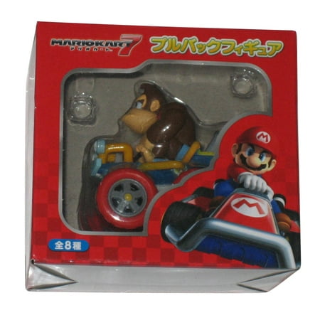 Nintendo Super Mario Kart 7 Donkey Kong Pull Back N Go Car Racer Toy Figure