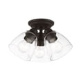 thumbnail image 3 of Livex Lighting - Montgomery - 3 Light Flush Mount in New Traditional Style -, 3 of 8