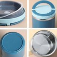 thumbnail image 3 of Soup Vacuum for Hot Food, 1000 Ml Food Flask Stainless Steel Vacuum Insulated Food Jars with Handle Hot Container Vacuum,1 x thermos bottle,blue, 3 of 6