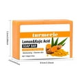 thumbnail image 3 of Jabón de Cúrcuma y Limón (100 G) | Jabón Iluminador Facial y Corporal | Reafirma Los Poros y Elimina La Pigmentación | Jabón En Pastilla para Unificar El Tono y Reducir Las Líneas de Expresión, 3 of 7