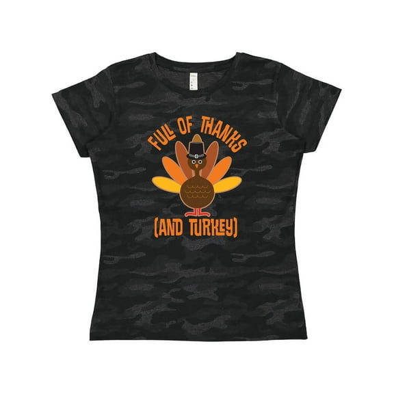 Inktastic Thanksgiving Dinner Holiday Turkey Women's T-Shirt