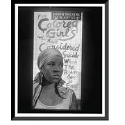 Historic Framed Print, For colored girls who have considered suicide when the rainbow is enuf.Paul Davis., 17-7/8" x 21-7/8"