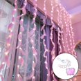 thumbnail image 2 of Cortina de luz de cuerda de ventana USB iluminación colgante para Navidad de 3mx3m 300 luces Yuyangstore Luces de cortina, 2 of 8
