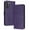 Purple, variant on Case for Samsung Galaxy S21 FE Women Men Premium PU Leather Simple Wallet Case [Card Slots] [Kickstand] [Magnetic Closure] Shockproof Flip Cover for Samsung Galaxy S21 FE with Wrist Strap,Red